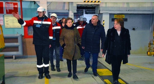 Natalya Komarova, Yugra Governor, paid a working visit to ALMAZ Oilfield Service LLC
