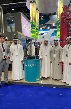 ALMAZ Oilfield Service <br>at the oil and gas exhibition <br>ADIPEC 2022