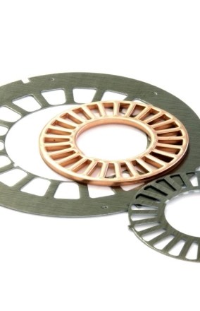 ESP motor stator and rotor lamination