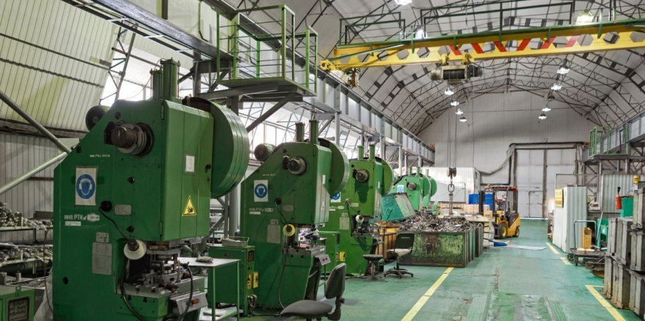 Cold forming shop